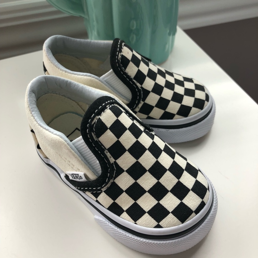 Checkered Vans